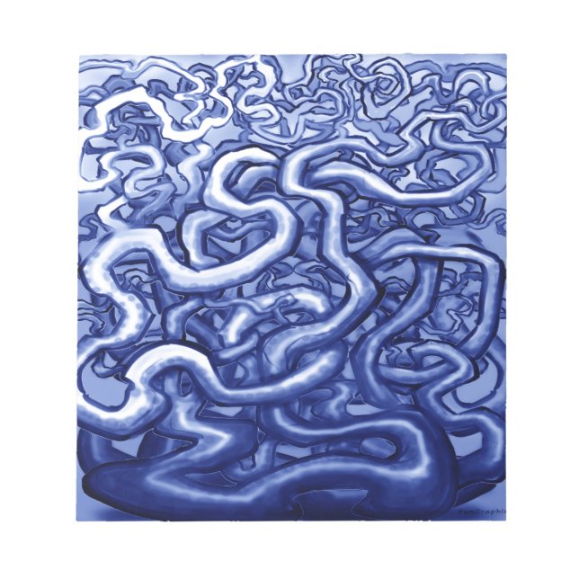 Bloco De Notas Azul-Vinha (Frente)