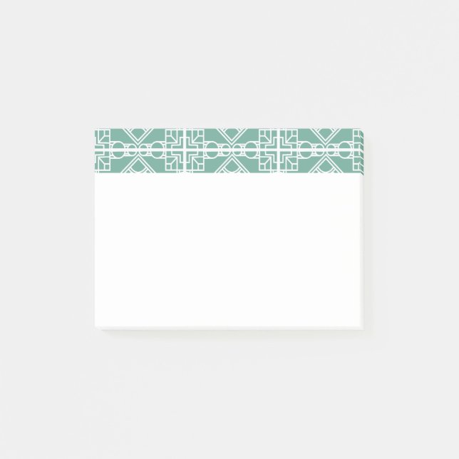 Bloco De Notas Azulejo Art Deco (Frente)