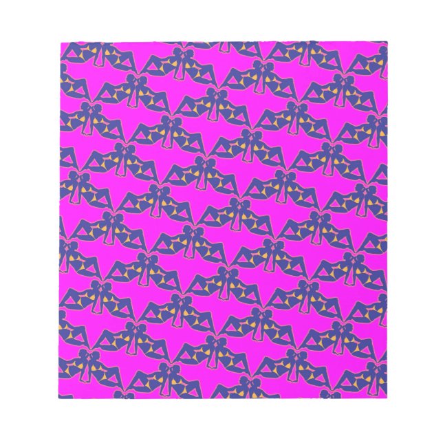 Bloco De Notas Babes Pattern (Frente)