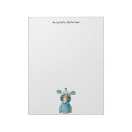 Bloco De Notas Baby Giraffe