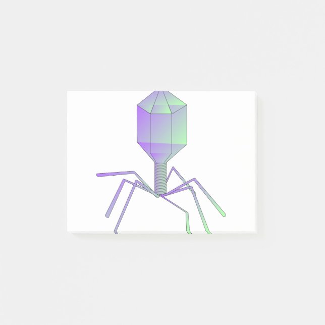 Bloco De Notas Bacteriófago (Frente)