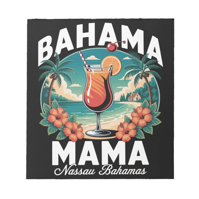 Bloco De Notas Bahama Mama Nassau (Frente)