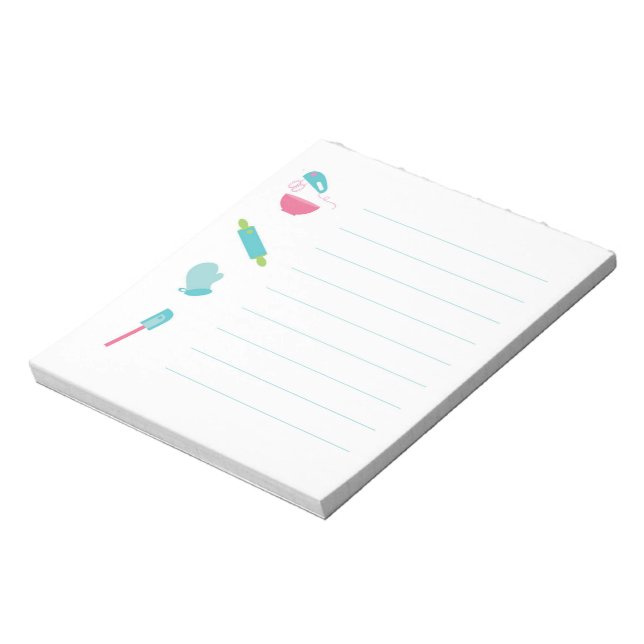 Bloco De Notas Bakers Dream Notepad (Invertido)