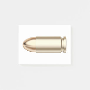 Bloco De Notas Bala de pistola