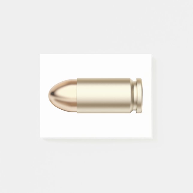 Bloco De Notas Bala de pistola (Frente)