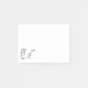 Bloco De Notas Balão - Notas pegajosas para as damas