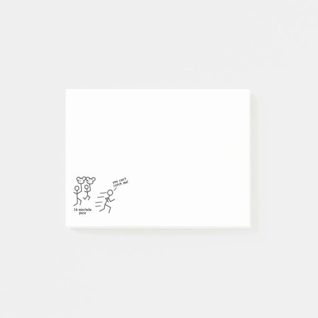 Bloco De Notas Balão - Notas pegajosas para as damas (Frente)