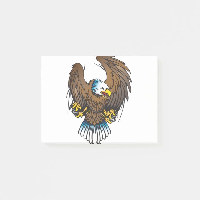 Bloco De Notas Bald Eagle (Frente)