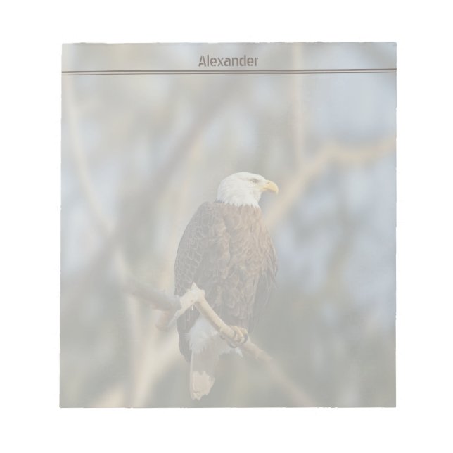 Bloco De Notas Bald Eagle (Frente)