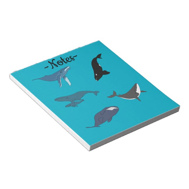 Bloco De Notas Baleia (Inclinado)