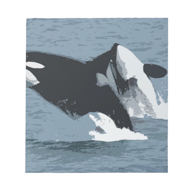 Bloco De Notas Baleia de Orka (Frente)