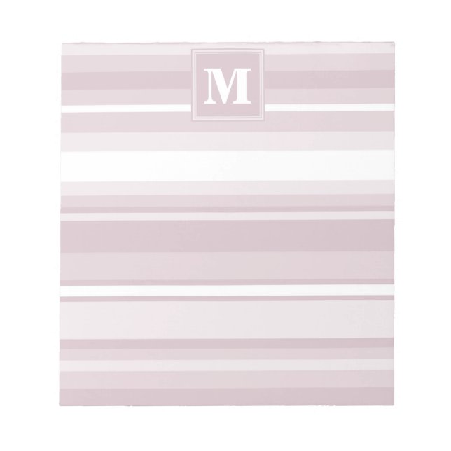 Bloco De Notas Banda monográfica de quartzo rosa (Frente)