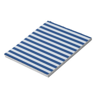 Bloco De Notas Bandas Azuis Personalizáveis