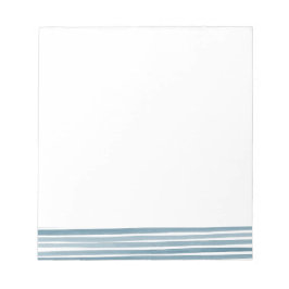 Bloco De Notas Bandas de Aquarela Azul