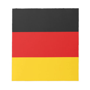 Bloco De Notas bandeira alemã