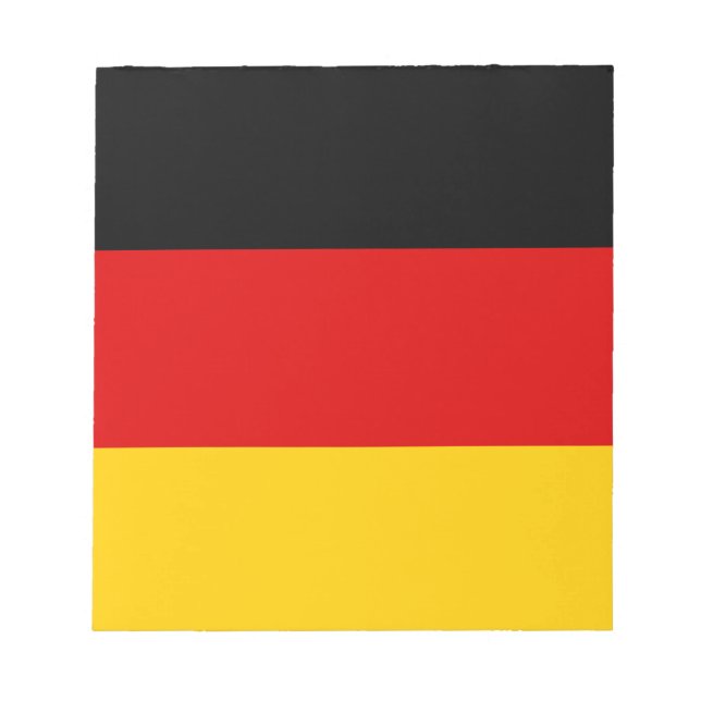 Bloco De Notas bandeira alemã (Frente)