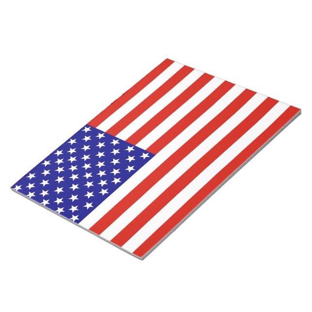 BLOCO DE NOTAS BANDEIRA AMERICANA (Inclinado)