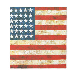 Bloco De Notas Bandeira Americana
