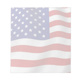 Bloco De Notas Bandeira Americana