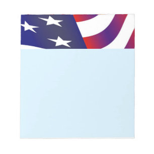 Bloco De Notas Bandeira Americana