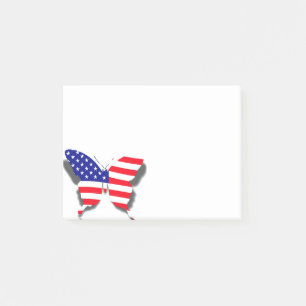 Bloco De Notas Bandeira borboleta