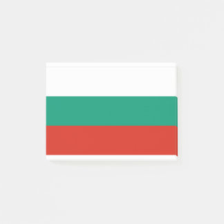 Bloco De Notas Bandeira Bulgária