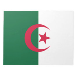 Bloco De Notas Bandeira da Argélia