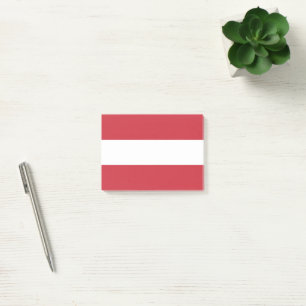 Bloco De Notas Bandeira da Áustria