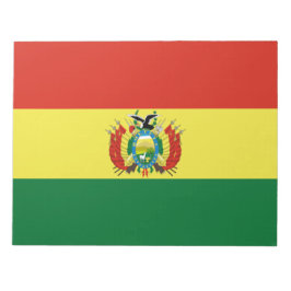 Bloco De Notas Bandeira da Bolívia