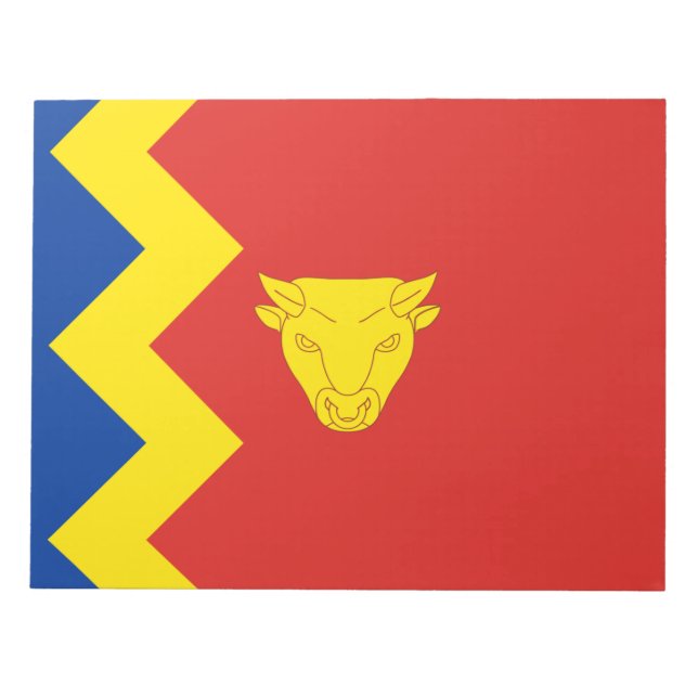 Bloco De Notas Bandeira da Cidade de Birmingham (Frente)