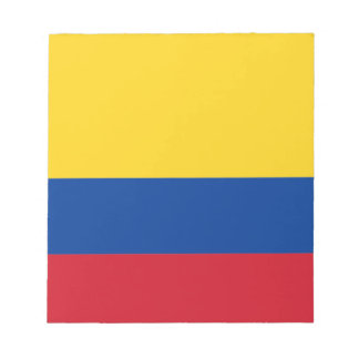 Bloco De Notas Bandeira da Colômbia