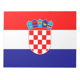 Bloco De Notas Bandeira da Croácia