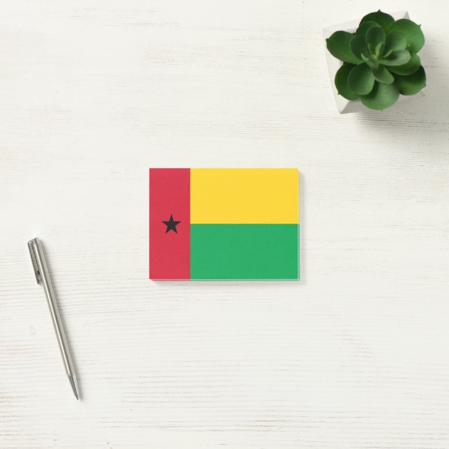 Bloco De Notas Bandeira da Guiné-Bissau (Escritótio)