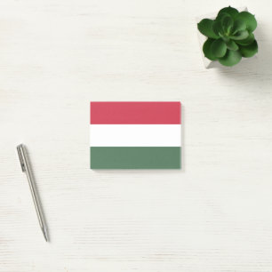 Bloco De Notas Bandeira da Hungria