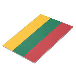 Bloco De Notas Bandeira da Lituânia