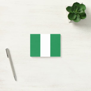 Bloco De Notas Bandeira da Nigéria