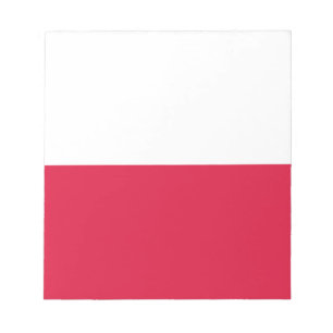 Bloco De Notas Bandeira da Polônia