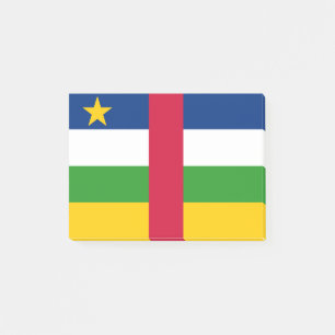 Bloco De Notas Bandeira da República Centro-Africana