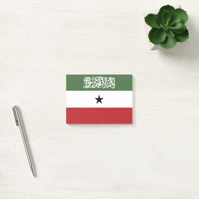 Bloco De Notas Bandeira da Somalilândia (Escritótio)