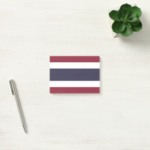 Bloco De Notas Bandeira da Tailândia