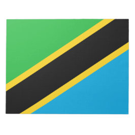 Bloco De Notas Bandeira da Tanzânia