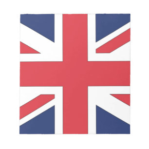 Bloco De Notas bandeira da União/ União do Reino Unido