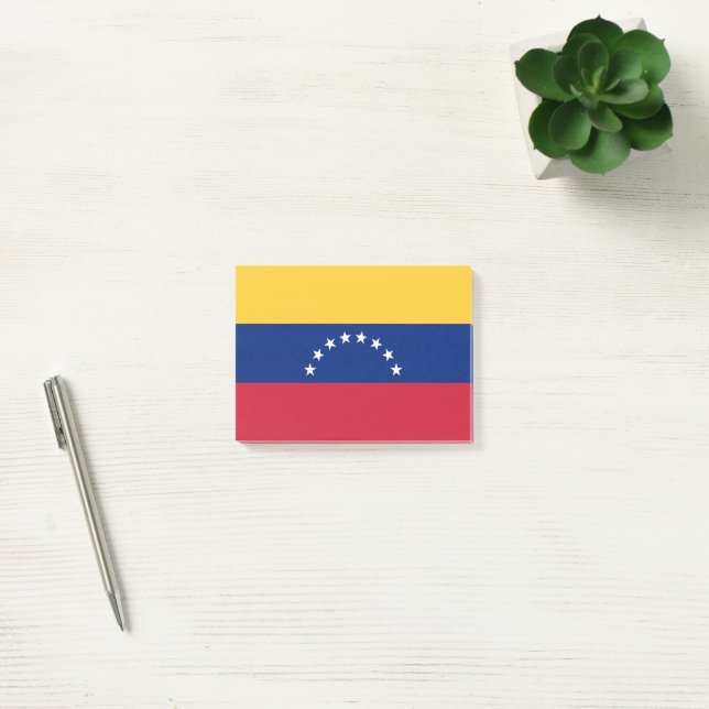 Bloco De Notas Bandeira da Venezuela (Escritótio)