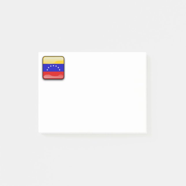 Bloco De Notas Bandeira da Venezuela (Frente)