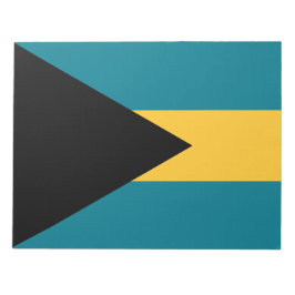 Bloco De Notas Bandeira das Baamas