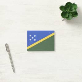 Bloco De Notas bandeira das Ilhas Salomão