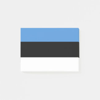 Bloco De Notas Bandeira das Notas Pós-it® da Estônia