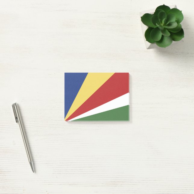 Bloco De Notas Bandeira das Seychelles (Escritótio)