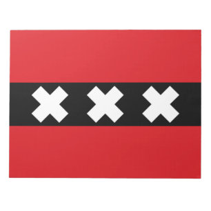 Bloco De Notas Bandeira de Amesterdã