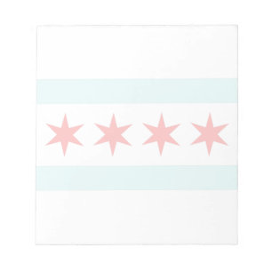 Bloco De Notas Bandeira de Chicago